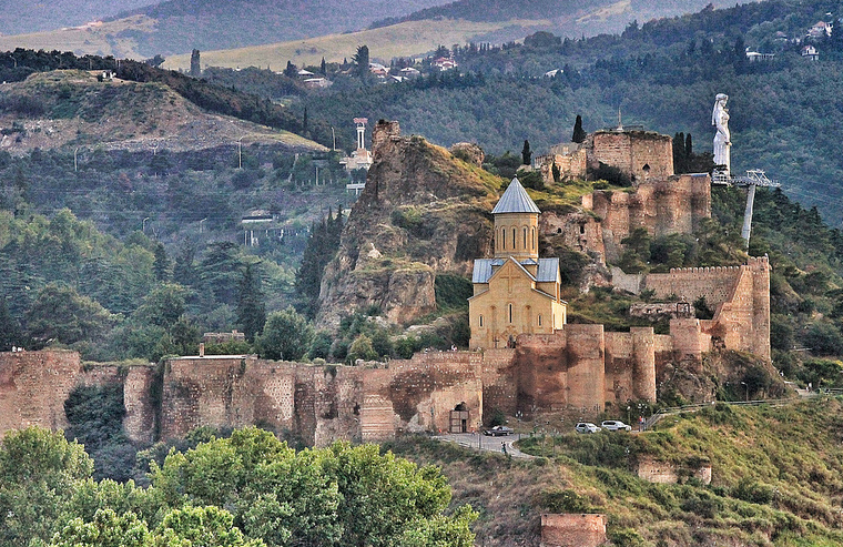 вт крепость Нарикала Тбилисси
